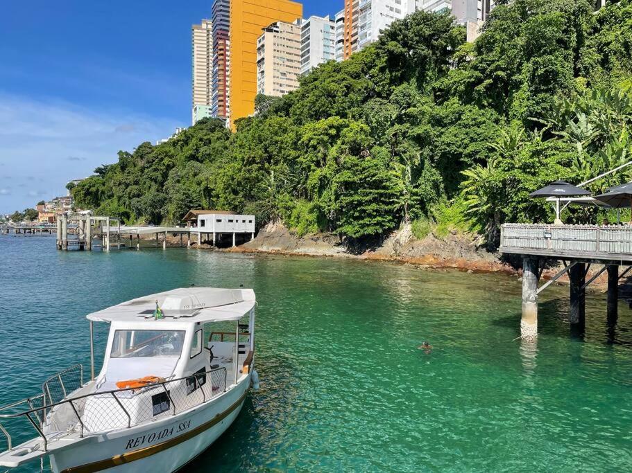 Apartamento Flat No Mar Da Baia De T. Santos
